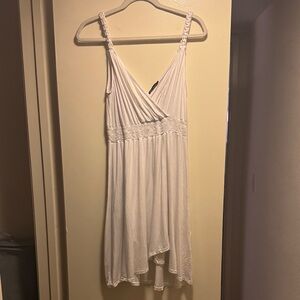 Ella Moss Rayon White Dress